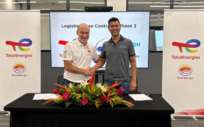 Kuldipsingh Port Facility sluit tienjarig contract met TotalEnergies EP Suriname voor geïntegreerde logistieke basis